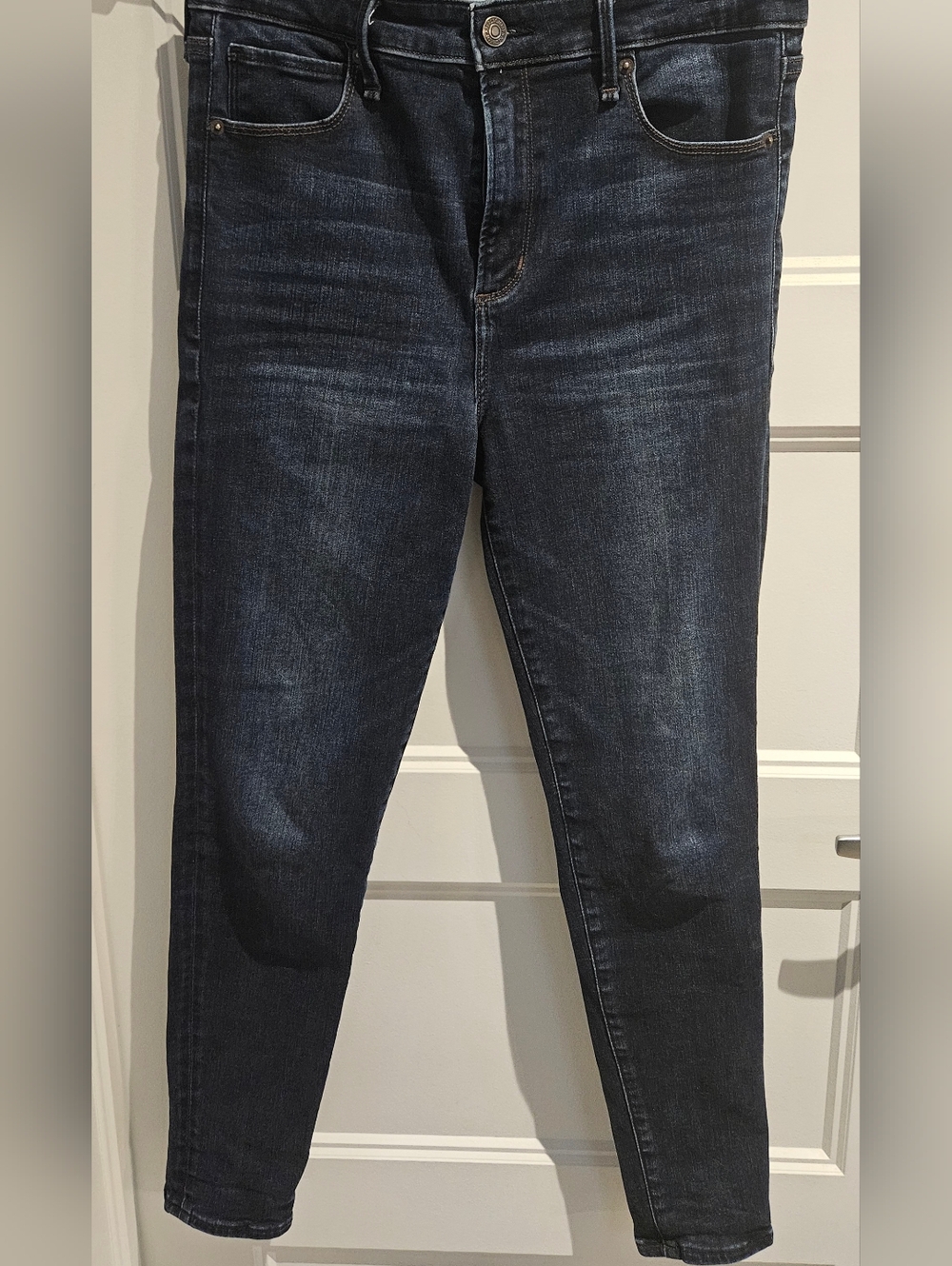 Abercrombie & Fitch Men's Slim Dark Indigo Jeans